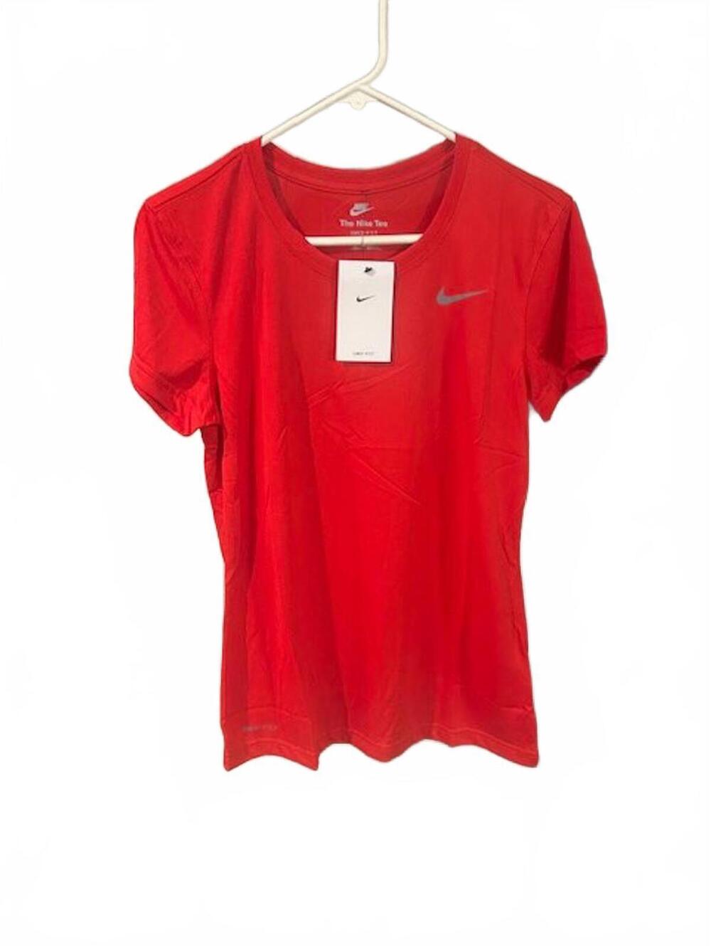 Nike Dri-FIT Red Short Sleeve Tee - Size Small
